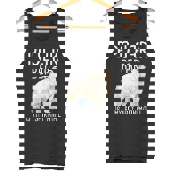 Polar Bear Is My Spirit Animal Wildlife Lover Zookeeper Tank Top - Monsterry