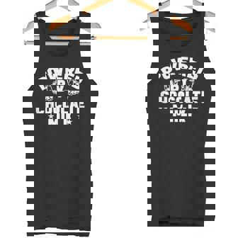 Powered By Chocolate Milk Bodybuilding Workout Tank Top - Monsterry