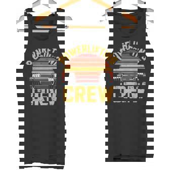 Powerlifting Crew Retro Body Builder Entrenamiento Powerlifting Camiseta sin mangas - Regaloses