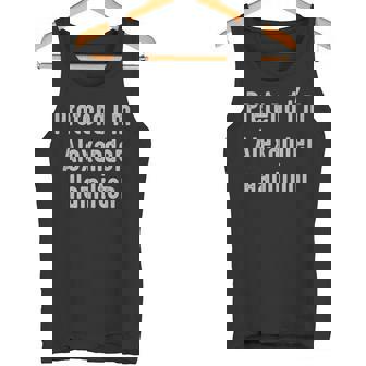 Pretend I'm Alexander Hamilton Easy Costume Tank Top - Monsterry