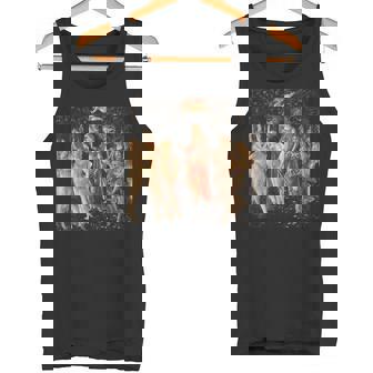 Primavera Sandro Botticelli Metal Arte Cover Mythic Camiseta sin mangas - Regaloses