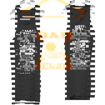 Proud Dad Of A 2025 Senior Basketball Graduate Grad 2025 Tank Top - Monsterry