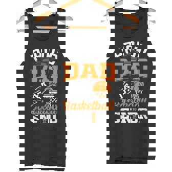 Proud Dad Of a Basketball Senior Class Of 2025 Graduation Tank Top - Monsterry