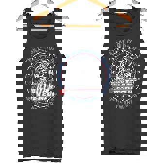 Proud To Be A Military Veteran Service Esteem Patriotic Seal Tank Top - Monsterry