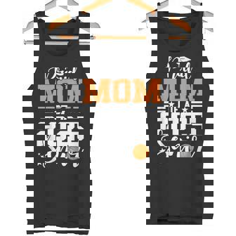 Proud Mom Of A 2025 Senior Basketball Graduation Tank Top - Monsterry