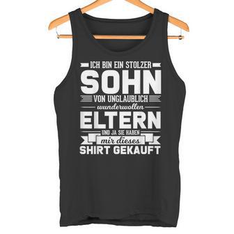 Proud Son Of Fantastic Parents Tank Top - Geschenkecke