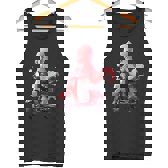 Pulpo Montar Scooter Divertido Motor Biker Ciclomotor Rider Camiseta sin mangas - Regaloses