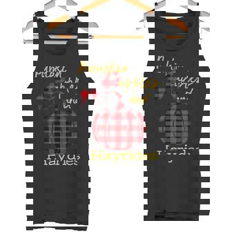 Pumpkin Patch Fall Festival Pumpkins Apples And Hayrides Tank Top - Monsterry