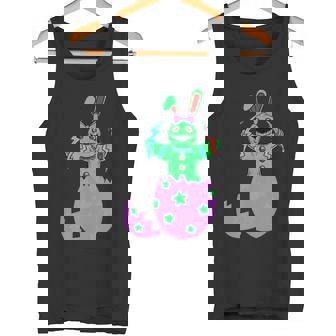 Rabid Rabbit Horror Anime Creepy Kawaii Tank Top - Monsterry