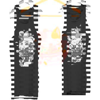 Ramen Cat Anime Kawaii Neko Japanese Tank Top - Monsterry