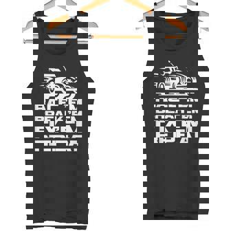 RC Car Racing Race'Em Baeak'Em Fix'Em Repeat Toy Race Tank Top - Monsterry