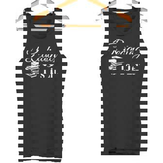 Reading Is Lit Teacher Book Nerd Tank Top Tank Top - Monsterry