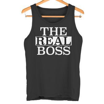 The Real Boss Tank Top - Geschenkecke