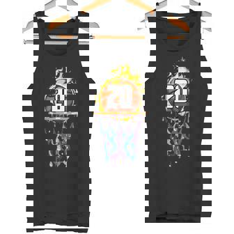 Regalo De Baloncesto De 20 Cumpleaños Para Jugador Número 20 Cuello Camiseta sin mangas - Regaloses