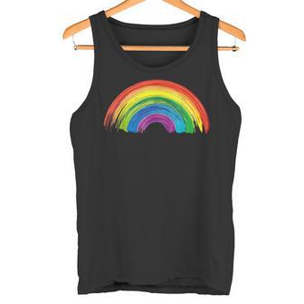 Regenbogen Damen Herren Kinder Regenbogen Kostüm Tank Top - Geschenkecke