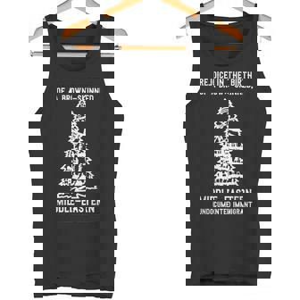 Rejoice In The Birth Of A Brown-Skinned Middle Eastern Xmas Tank Top - Monsterry