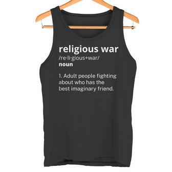 Religious War Noun Adult People Fighting About Who Has The Tank Top - Geschenkecke