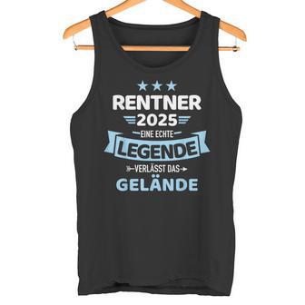 Rentner 2025 Legend Leaves Terrain For Retirement Tank Top - Geschenkecke