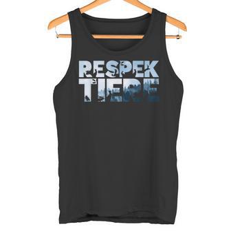 Respectants Animals Animal Protectionegetariansegan Activist Forest Tank Top - Geschenkecke