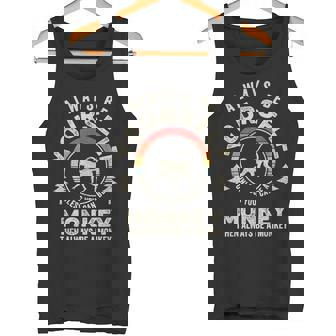 Retro Always Be Yourself Unless You Can Be A Monkey Lover Tank Top - Monsterry
