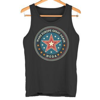 Retro Megaintage Make Europe Great Again Tank Top - Geschenkecke