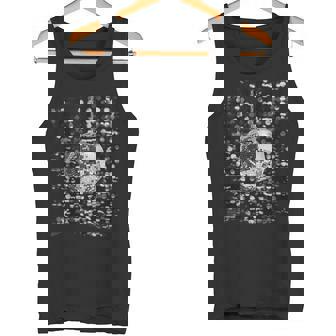 Retro Style And Disco Ball Tank Top - Seseable