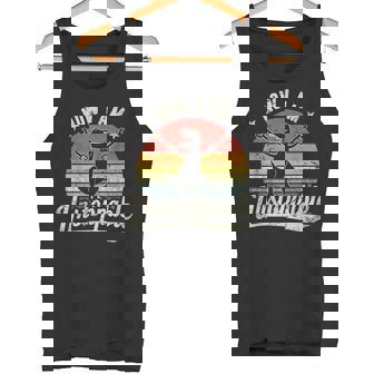 Retro Now I Am Unstoppable T-Rex Tank Top - Monsterry