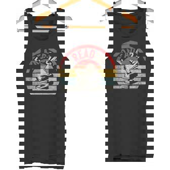 Retro Vintage FREADom Anti Ban Books Freedom To Read Tank Top - Monsterry