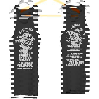Retro Vintage Today's Good Mood Cabernet Sauvignon Tank Top - Monsterry