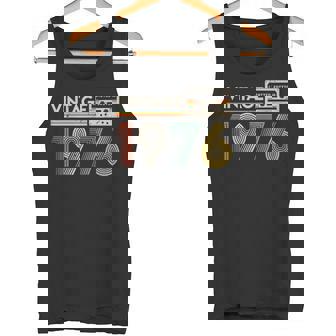 Retrointage 1976 Edición Limitada Cassette 45 Años De Edad Camiseta sin mangas - Regaloses