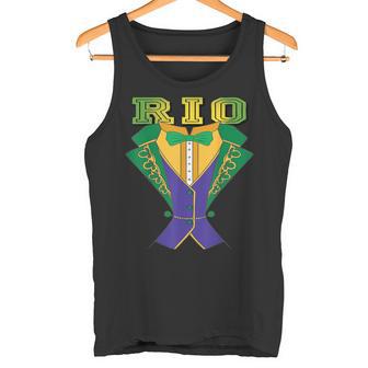 Rio Carnival Costume Brazil Rio De Janeiro Souvenir Tank Top - Geschenkecke