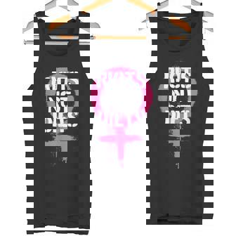 Riots Not Diets Feminist Punk Graphic Tank Top - Monsterry