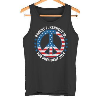 Robert F Kennedy Jr Vote Peace 2024 President Election Tank Top - Monsterry