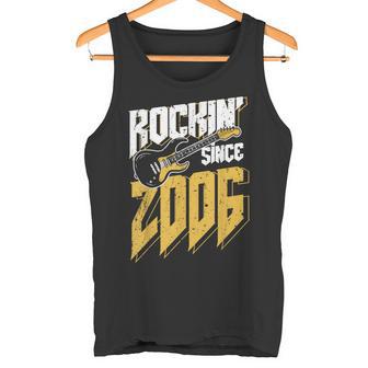 Rockin' Since 2006Intage Rock Music Fan 17Th Birthday Tank Top - Geschenkecke