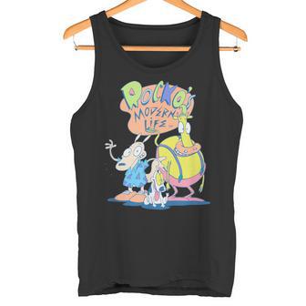 Rocko's Modern Life Group Shot Best Friends Classic Logo Tank Top - Geschenkecke