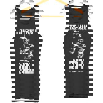 This Is How I Roll Roller Skates Skating Ring Skater Tank Top - Monsterry