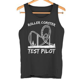 Roller Coaster Test Pilot Roller Coaster Tank Top - Geschenkecke