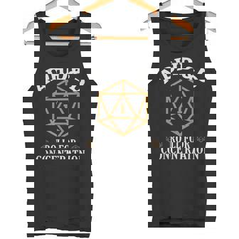 Rollo De Adhd&D Para La Concentración Divertido Jugador De Mesa Camiseta sin mangas - Regaloses