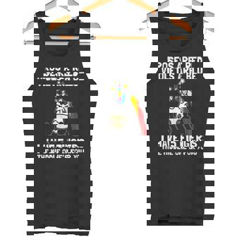 Roses Are Red Violets Aare Blue I Have 5 Fingers Unicorn Tank Top - Monsterry