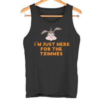 Rosh Hashanah Tzimmes Jewish Food Holiday Vegan New Year Tank Top Tank Top - Monsterry