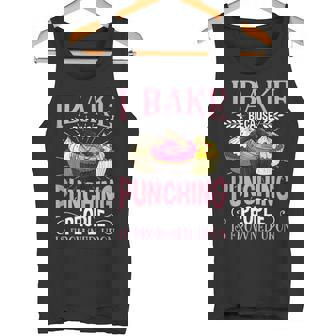 Rude Cupcake Bakery Humor Baking Joke Tank Top Tank Top - Monsterry