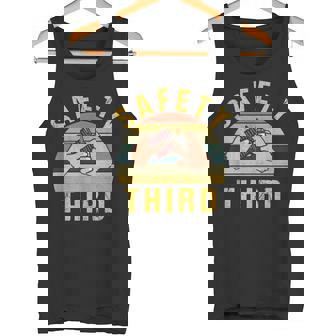 Safety Third Warning Fireworks Firecrackers 4th Of July Tank Top - Monsterry
