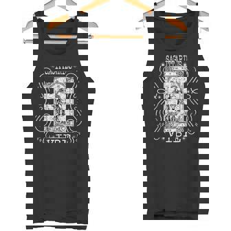 Sagittarius Vibe Tarot Card Graphic Sagittarius Tank Top - Monsterry