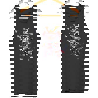 Samurai Cat Japanese Samurai Ninja Cat Camiseta sin mangas - Regaloses