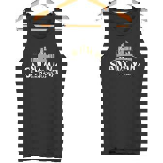 Santa Ana Born & Raised USA California Tank Top - Monsterry
