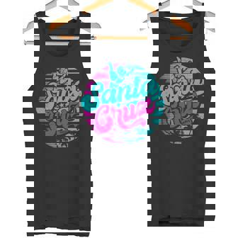 Santa Cruz City Californiaintage Retro Souvenir Surfer Tank Top - Geschenkecke