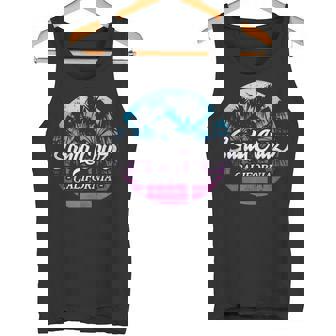 Santa Cruz Ciudad California Surf Eleranointage Retro Sin Mangas Camiseta sin mangas - Regaloses