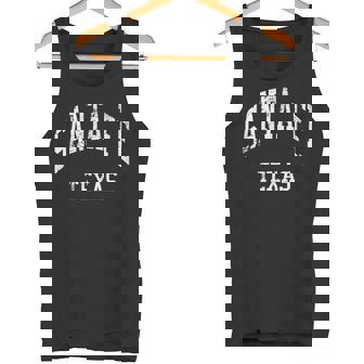 Santa Fe Texas Retro 70s College Sports Style Tank Top Tank Top - Monsterry