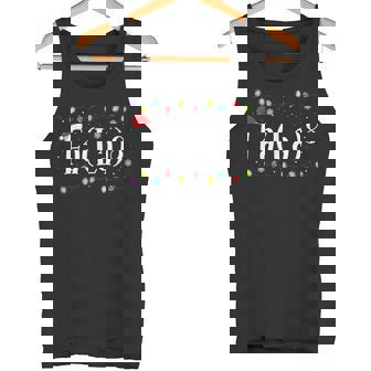 Santa Hat Math Lover Christmas For Teachers & Students Tank Top - Monsterry