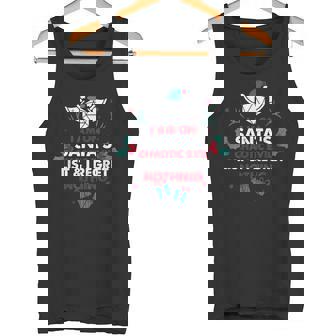 Santas Chaotic Evil List Tabletop Christmas Tank Top - Monsterry